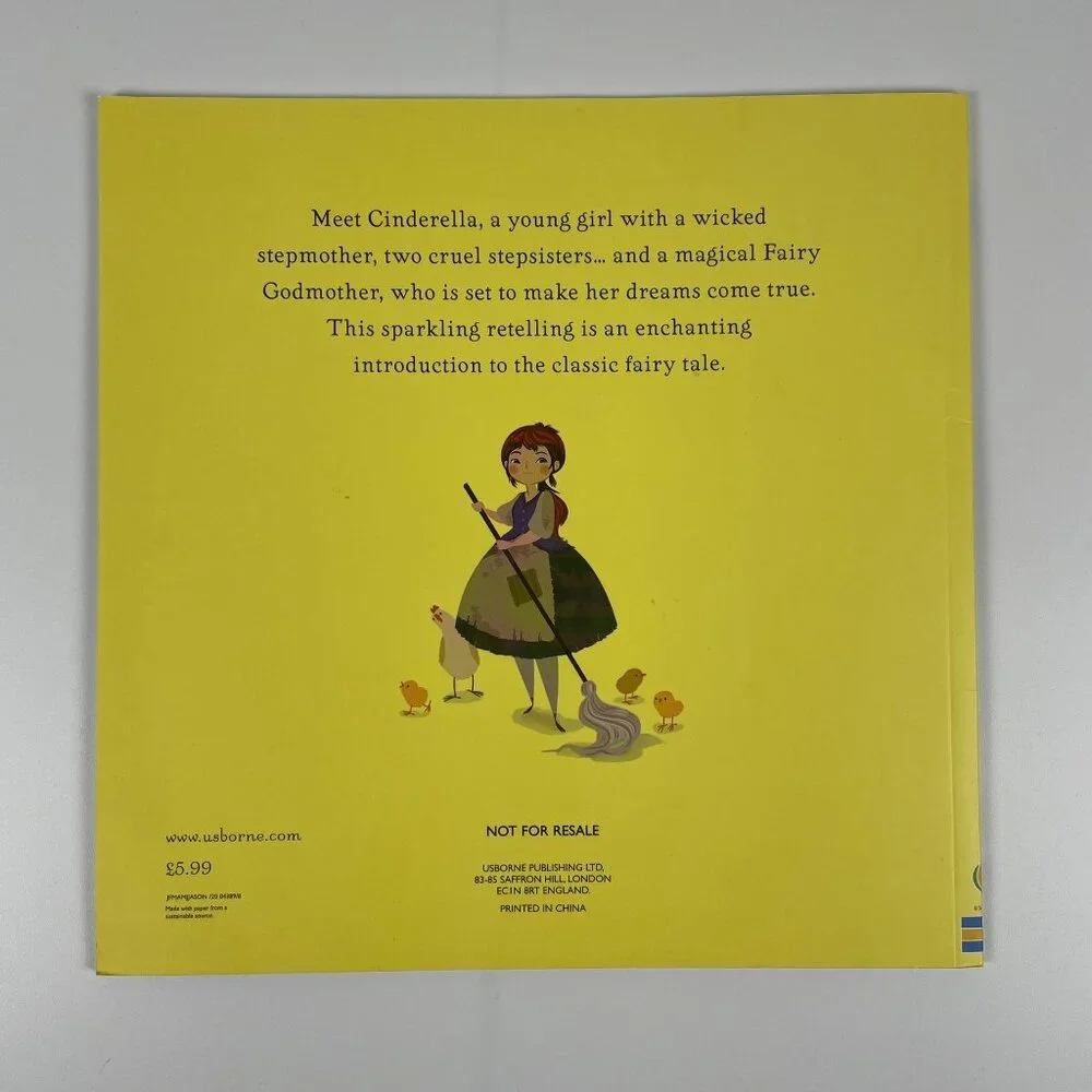 🍋 4/$20  Cinderella Usborne Books  | Kids Books Childrens Books - Picture 4 of 5